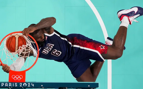 LeBron James cùng tuyển Mỹ mở màn Olympic Paris 2024