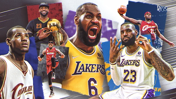 LeBron James cán mốc 49.999 điểm